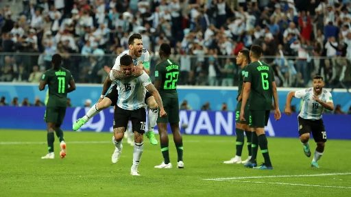 Super Eagles vs Argentina