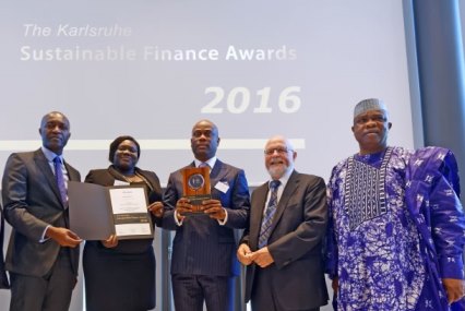 Access Bank a winner of Karlsruhe Sustainable Finance Awards 2016